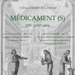 Colloque Médicament Affiche