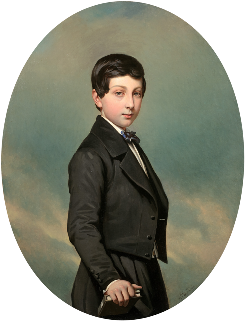 D’après Franz Xaver Winterhalter, Portrait d’Édouard André, 1845 ; Paris, Musée Jacquemart-André – Institut de France (© Studio Sébert Photographes)